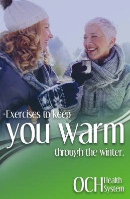 Exercises to keep you warm through the winter.